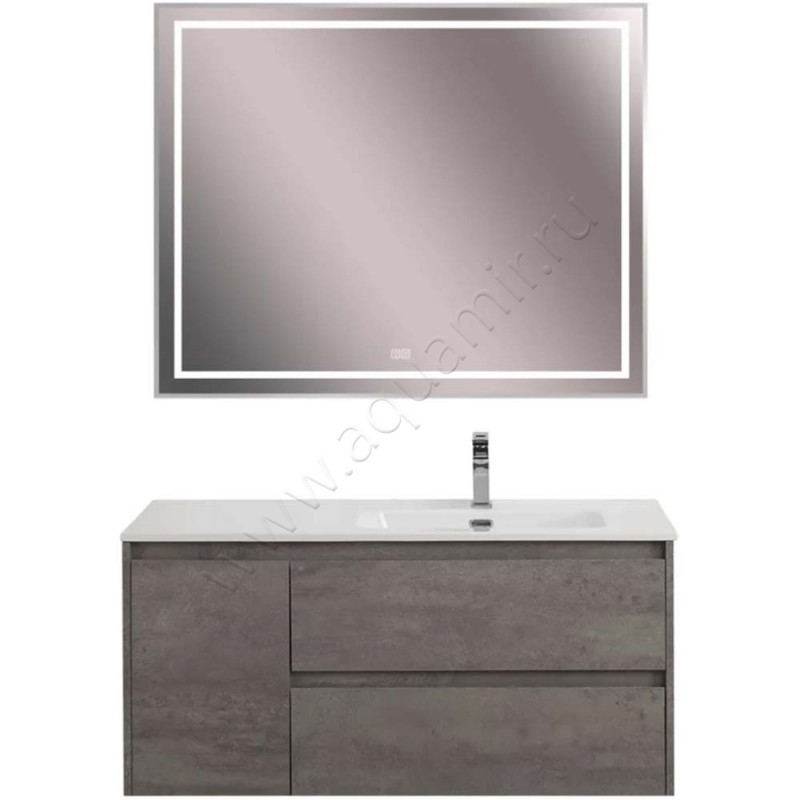 Тумба под раковину BelBagno Kraft KRAFT10002C1ASOCGR в интерьере