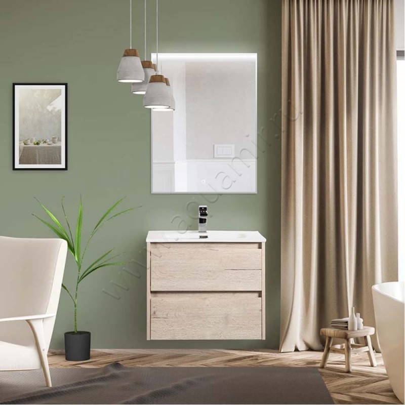 Тумба под раковину BelBagno Kraft KRAFT7002CSORGB в интерьере