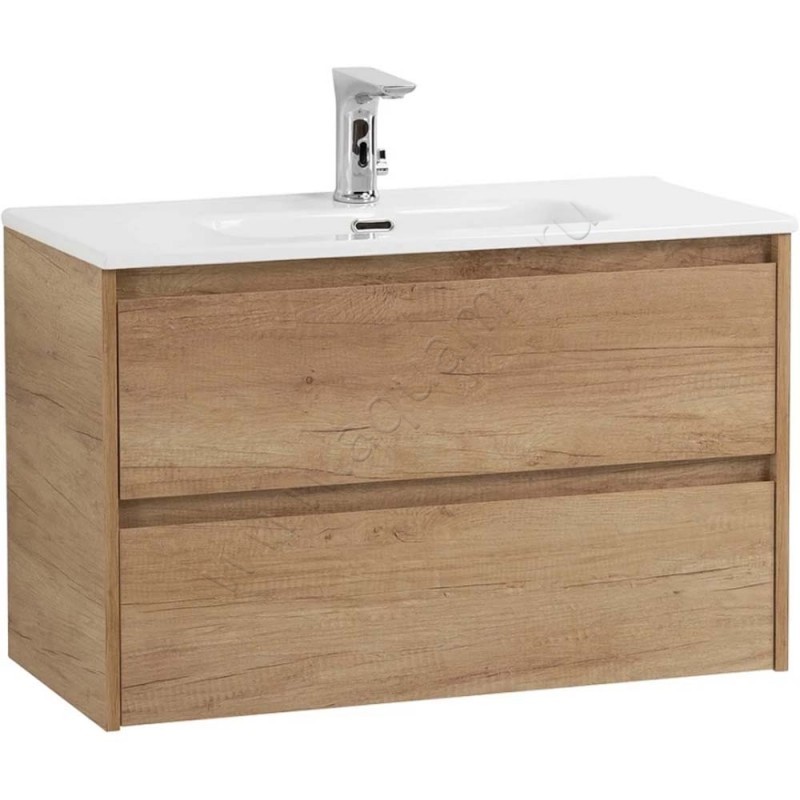 Тумба под раковину BelBagno Kraft KRAFT398003902CSORNN в интерьере