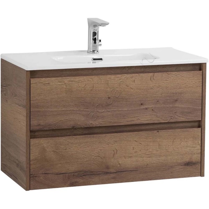 Тумба под раковину BelBagno Kraft KRAFT398003902CSORT в интерьере