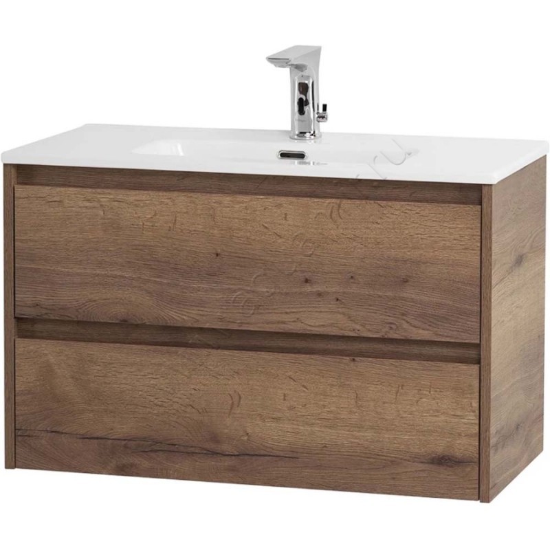 Тумба под раковину BelBagno Kraft KRAFT398003902CSORT в интерьере