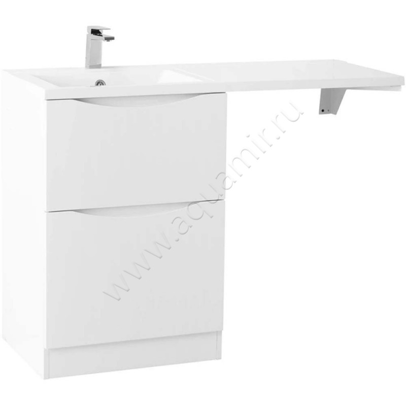 Тумба под раковину BelBagno Lavanderia LAVANDERIA58012002CPIABL в интерьере