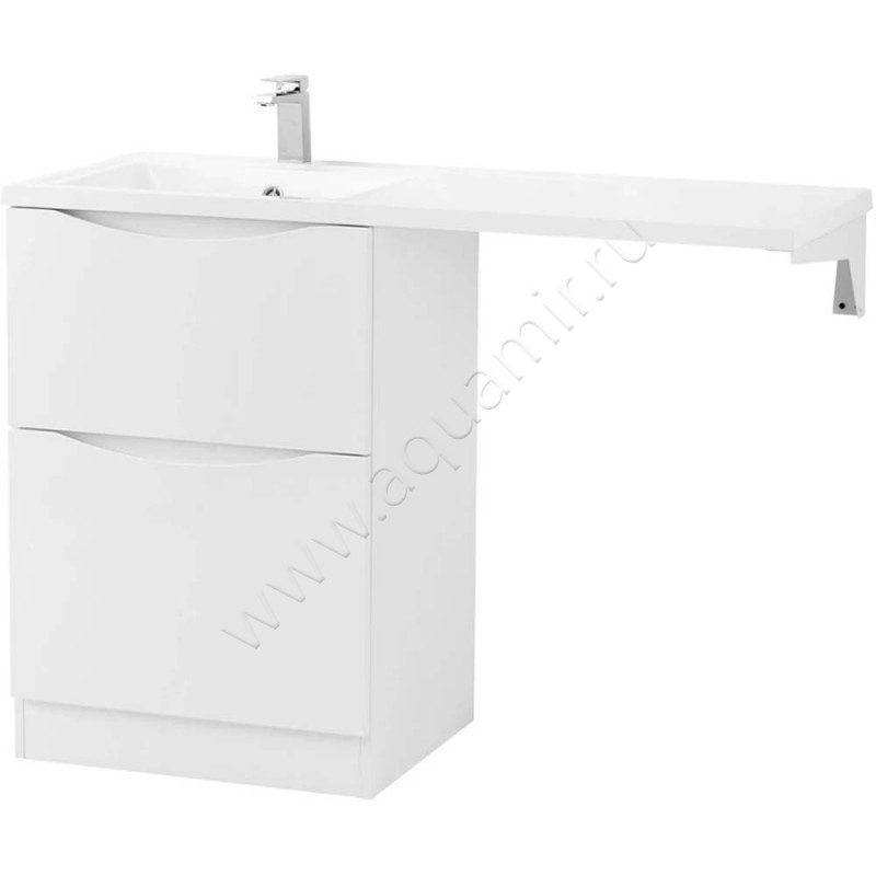 Тумба под раковину BelBagno Lavanderia LAVANDERIA58012002CPIABL в интерьере