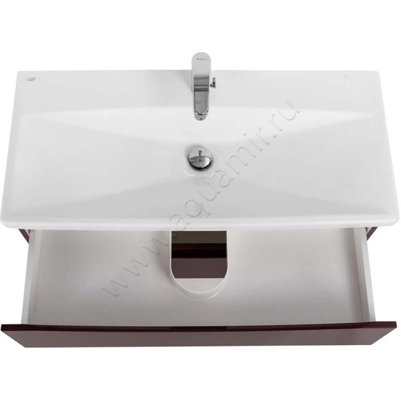 Тумба под раковину BelBagno Marino MARINOCER10002CSOBRDLP в интерьере