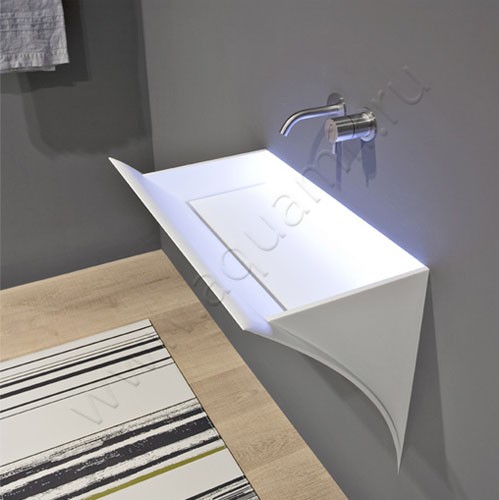 Смеситель для раковины Antonio Lupi Ayati AY600SA в интерьере