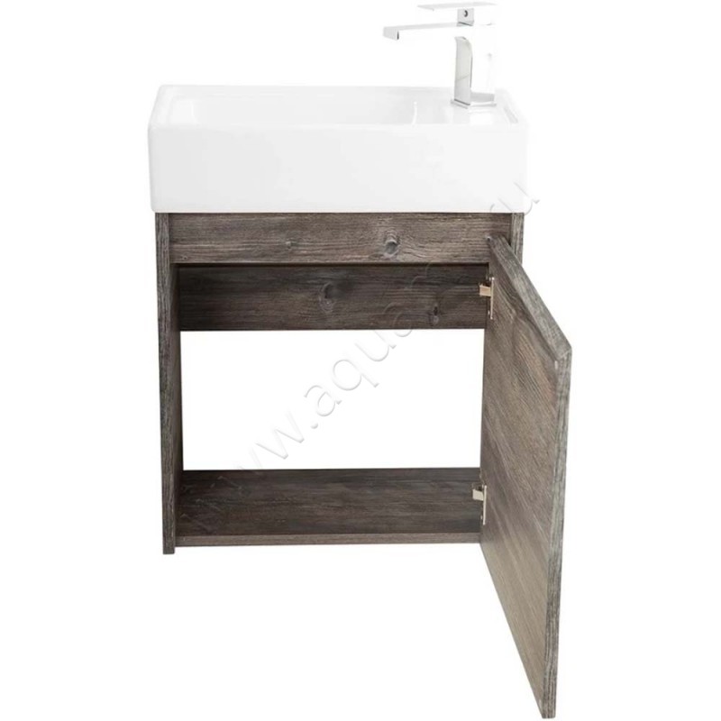 Тумба под раковину BelBagno Kraft KRAFTMINI5002601ASOPPR в интерьере