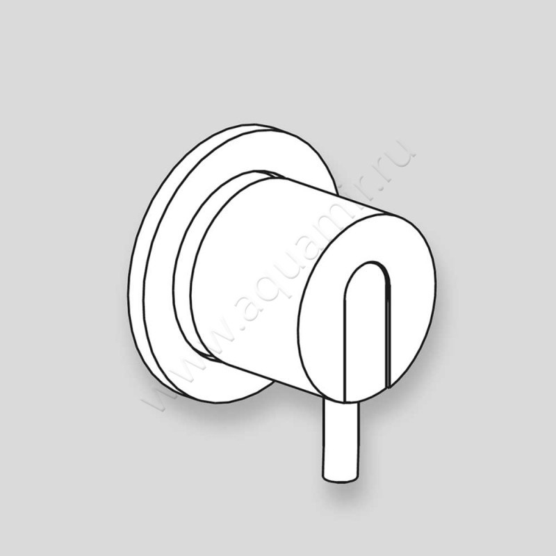 Смеситель для душа Antonio Lupi AYATI AY601SA в интерьере