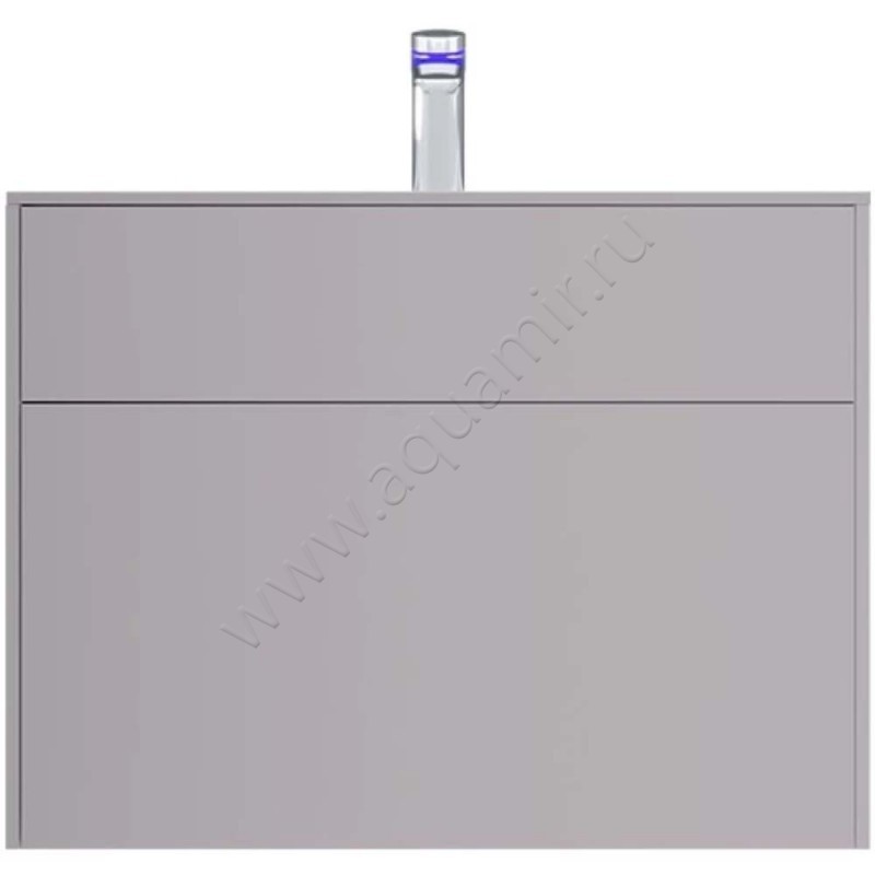 Тумба под раковину AM.PM Inspire V2.0 80,8 см, серый матовый M50AFHX0803EGM в интерьере