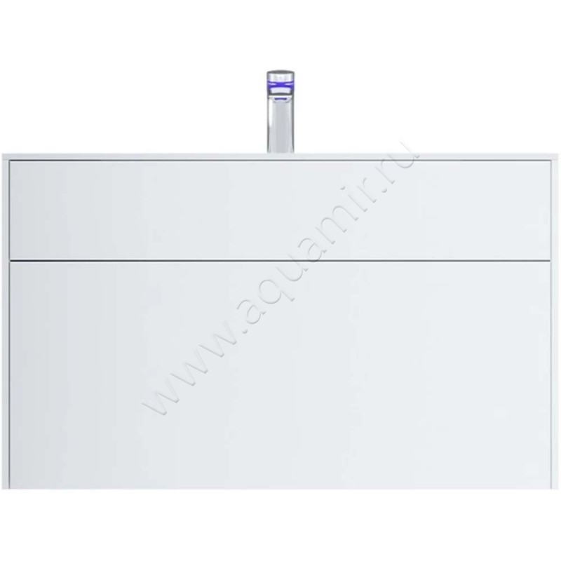 Тумба под раковину AM.PM Inspire V2.0 100,8 см, белый матовый M50AFHX1003WM в интерьере