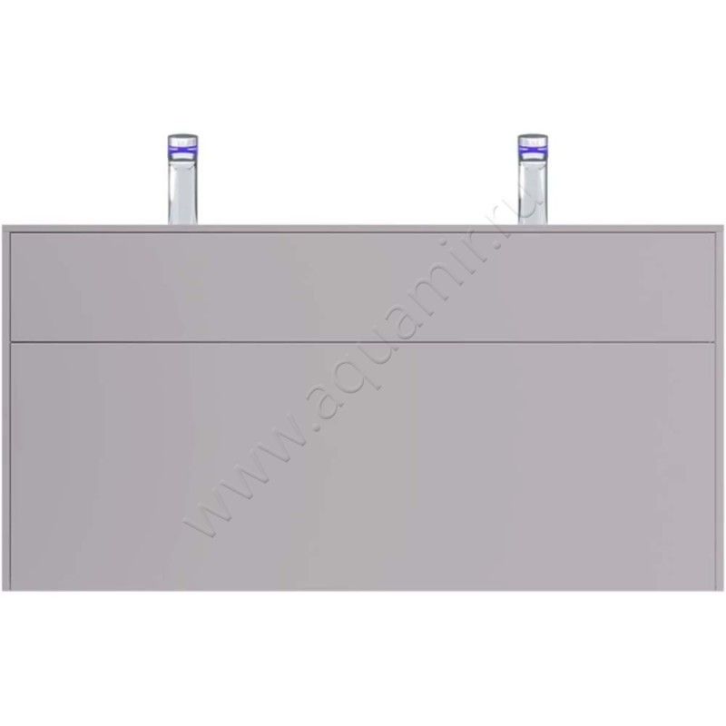 Тумба под раковину AM.PM Inspire V2.0 120,8 см, серый матовый M50AFHX1203EGM в интерьере