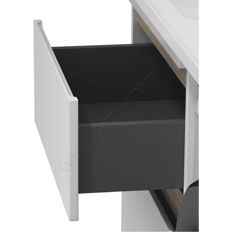 Тумба под раковину AM.PM X-Joy 57,2 см, белый глянец M85AFSX0602WG в интерьере