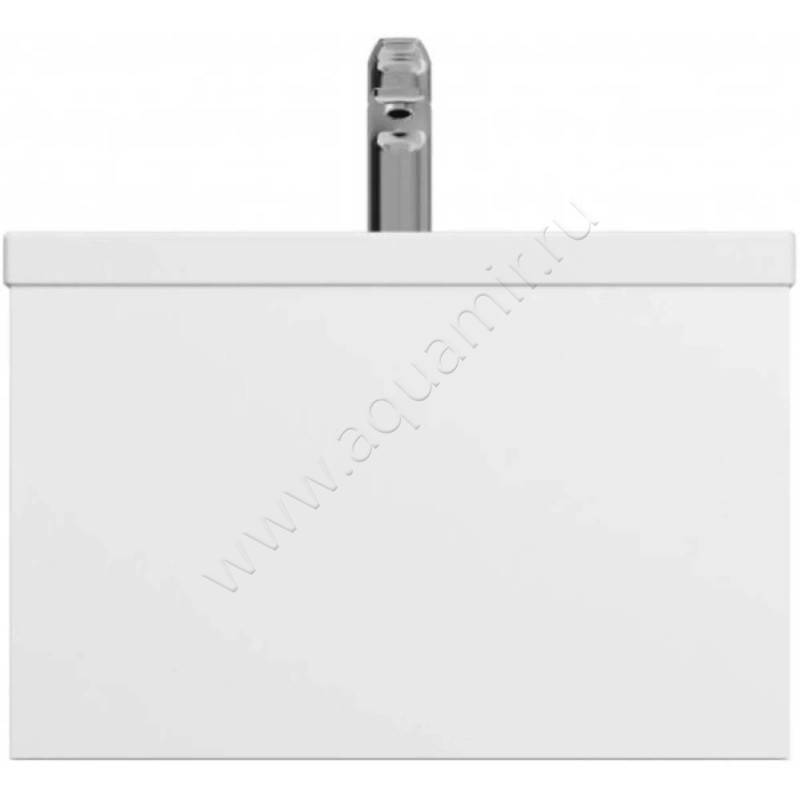 Тумба под раковину AM.PM Gem 60 см, белый глянец M90FHX06021WG в интерьере