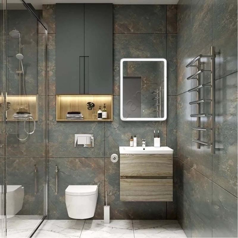 Тумба под раковину Art&Max Techno AMTECHNO6002CSOLW823 в интерьере