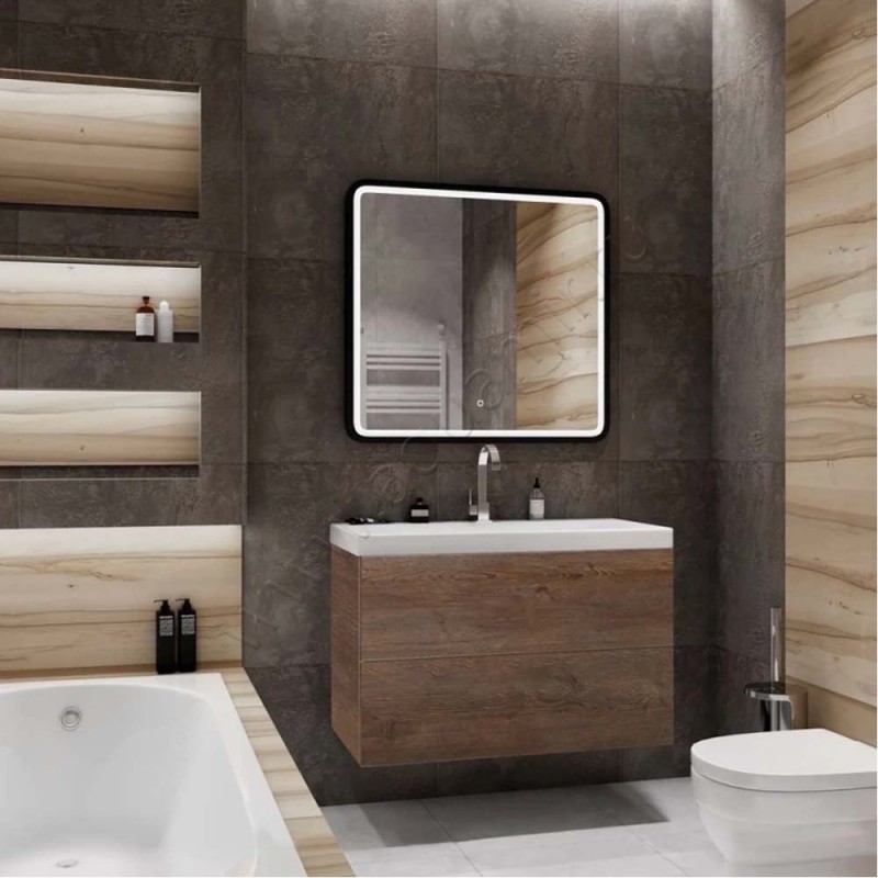 Тумба под раковину Art&Max Verona Push AMVERONAPUSH10002CSORB в интерьере