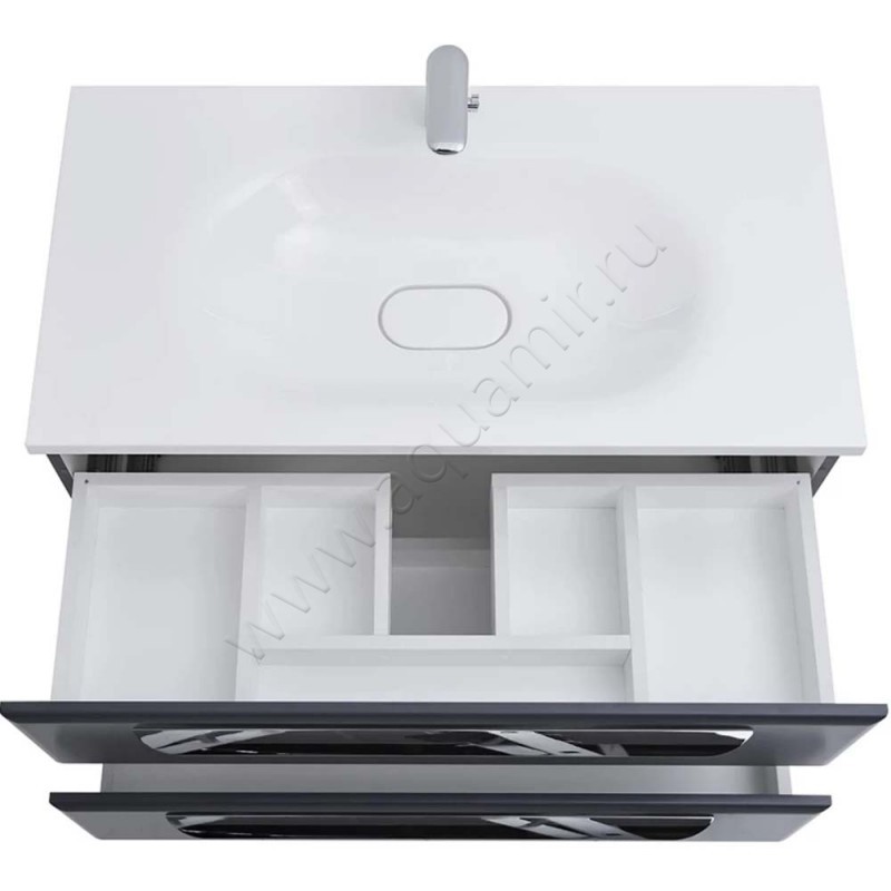 Тумба под раковину Cezares Eco ECO7502CSOGRP в интерьере