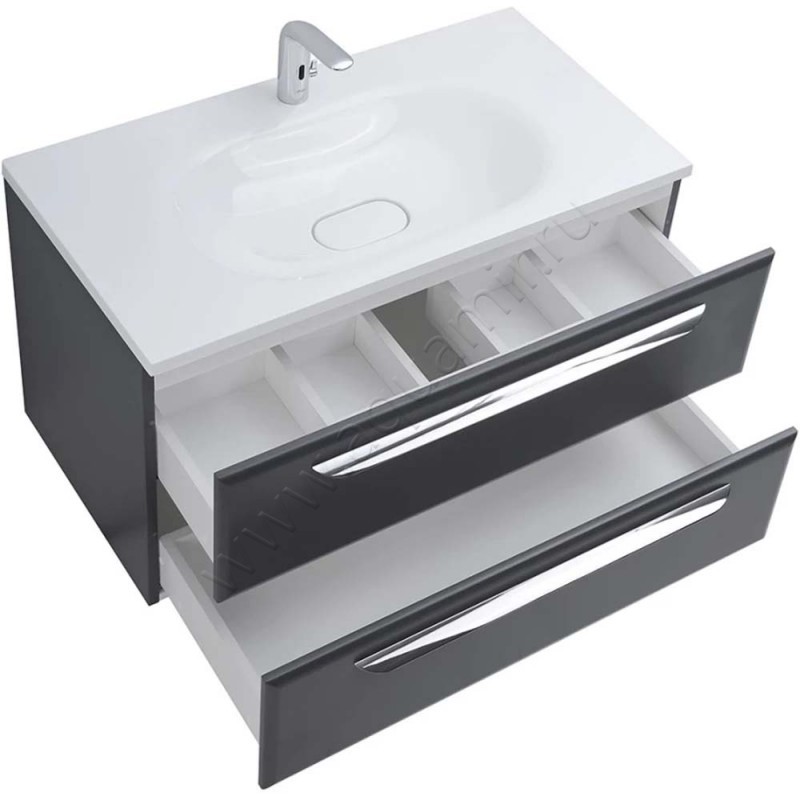 Тумба под раковину Cezares Eco ECO7502CSOGRP в интерьере