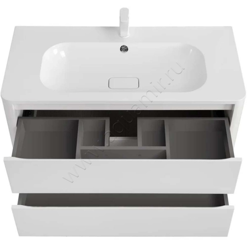 Тумба под раковину Cezares Relax RELAX10002CSOBL в интерьере