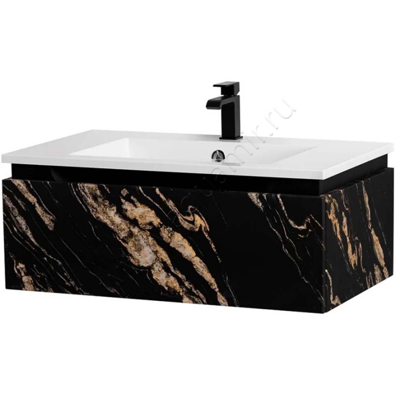 Тумба под раковину Cezares Slider SLIDER8001CSONFP в интерьере