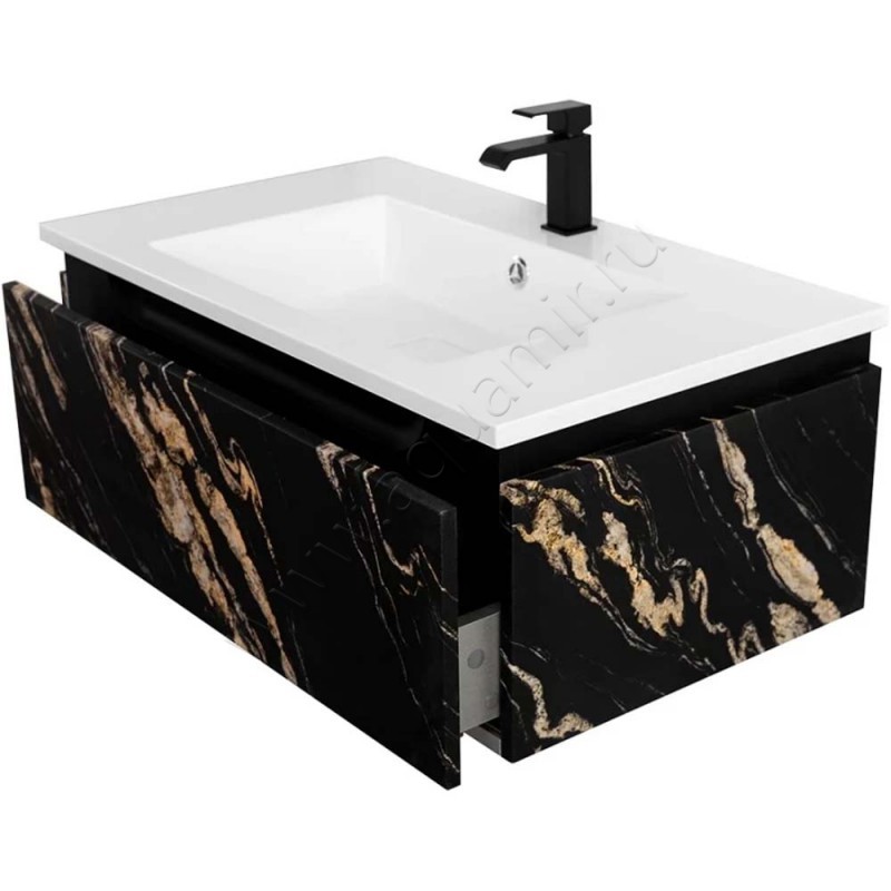 Тумба под раковину Cezares Slider SLIDER8001CSONFP в интерьере