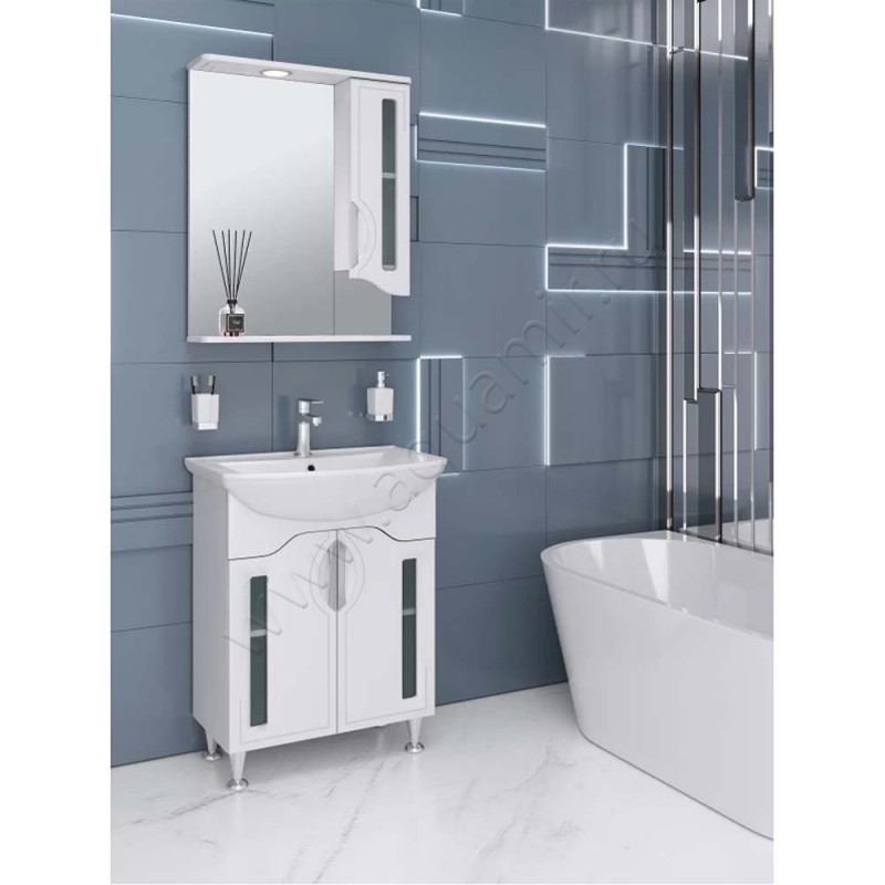 Тумба под раковину Runo Толедо 00000001038 в интерьере