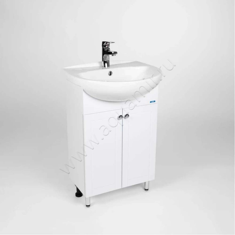 Тумба под раковину Viant Париж VPAR55ERT2ST в интерьере