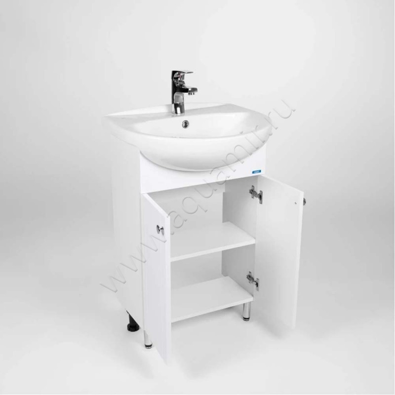 Тумба под раковину Viant Париж VPAR55ERT2ST в интерьере