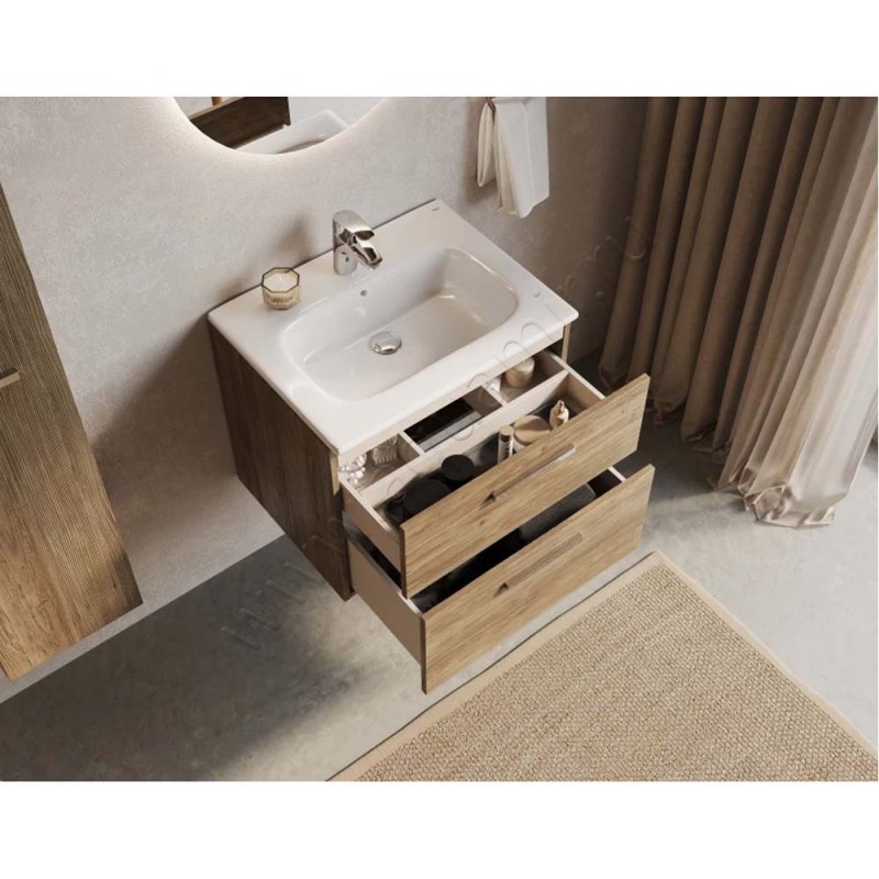 Тумба под раковину Roca Victoria A857468517 в интерьере