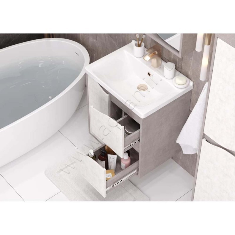 Тумба под раковину Onika Брендон 106138 в интерьере