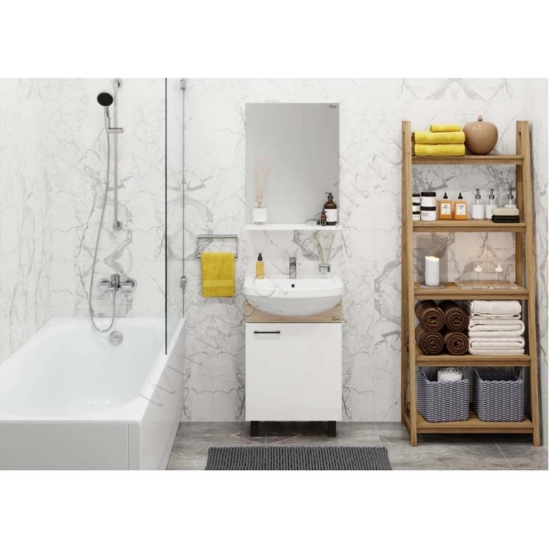 Тумба под раковину Onika Эко 105208 в интерьере