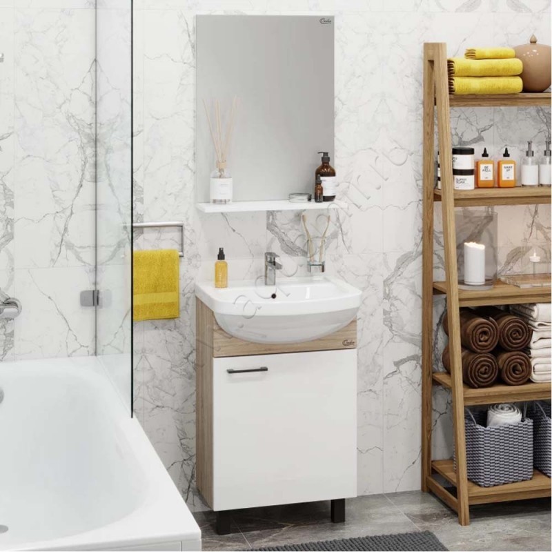 Тумба под раковину Onika Эко 105208 в интерьере