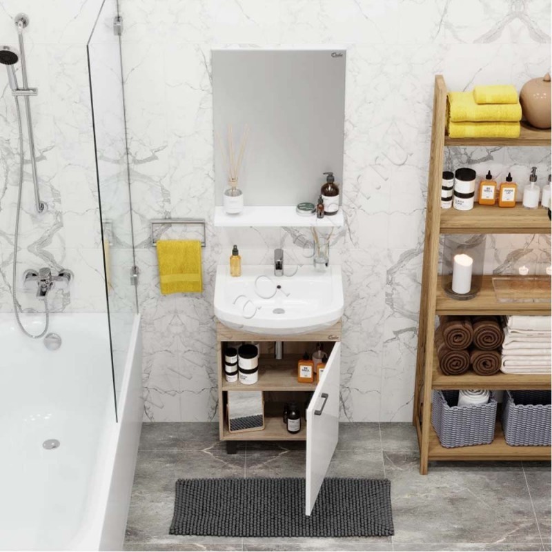 Тумба под раковину Onika Эко 105208 в интерьере