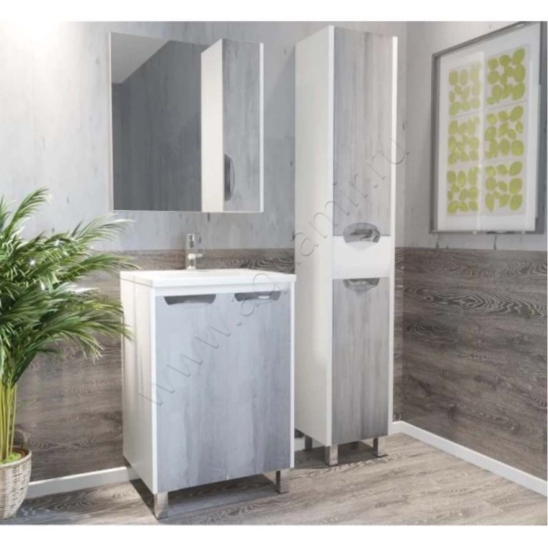 Тумба под раковину Corozo Чикаго SD00000325 в интерьере