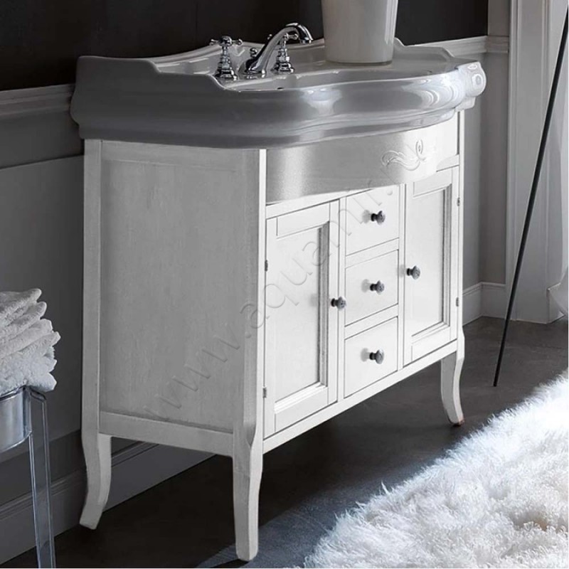 Тумба под раковину Kerasan Retro 734730 в интерьере