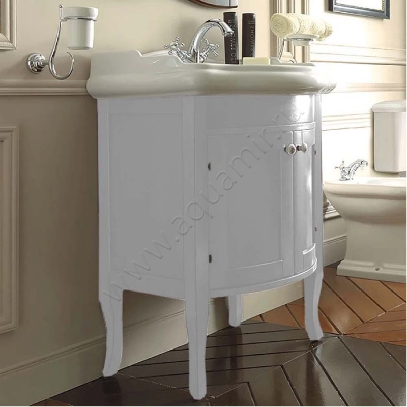 Тумба под раковину Kerasan Retro 735130 в интерьере