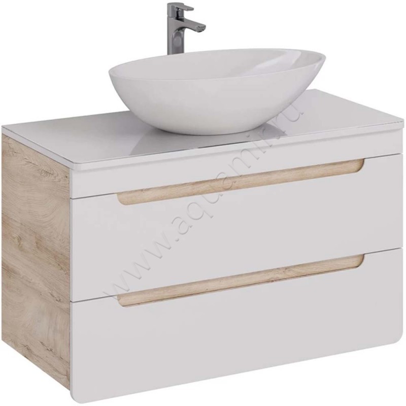 Тумба под раковину Lemark Olivia LM08OL100T в интерьере