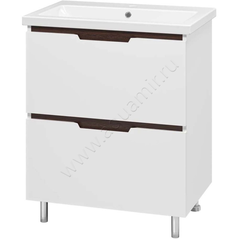 Тумба под раковину Misty Лайм ЭЛАЙ010702Я в интерьере