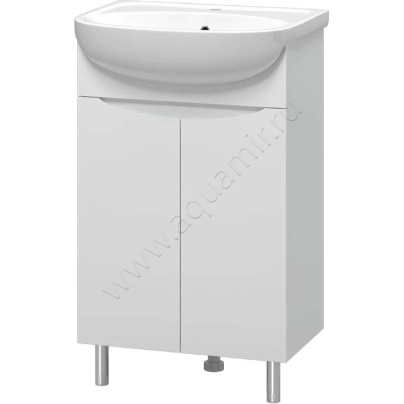 Тумба под раковину Misty Смайл ЭСМА01050031ПР в интерьере