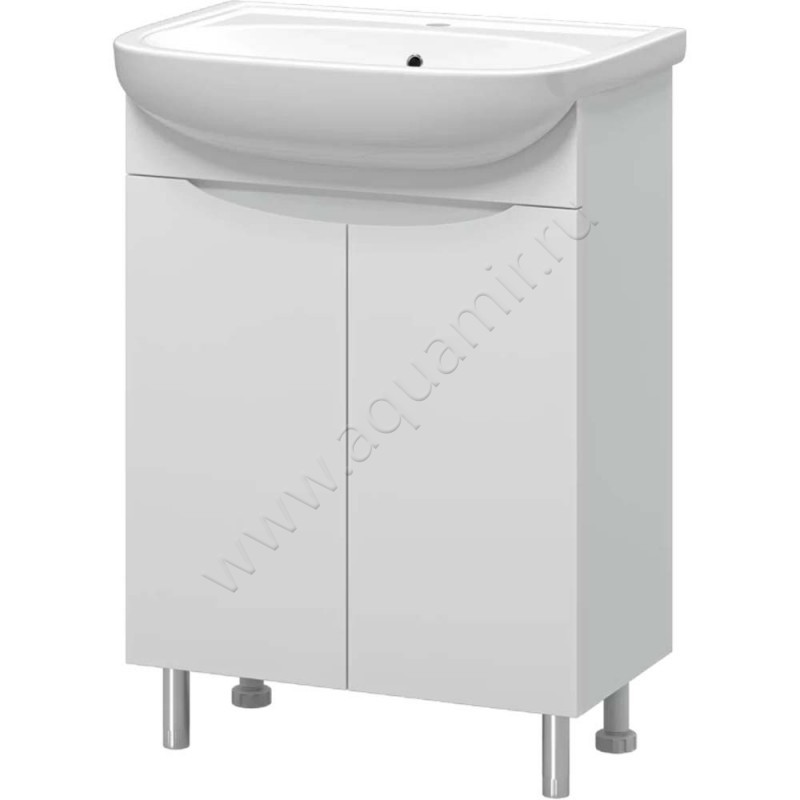 Тумба под раковину Misty Смайл ЭСМА01060031ПР в интерьере