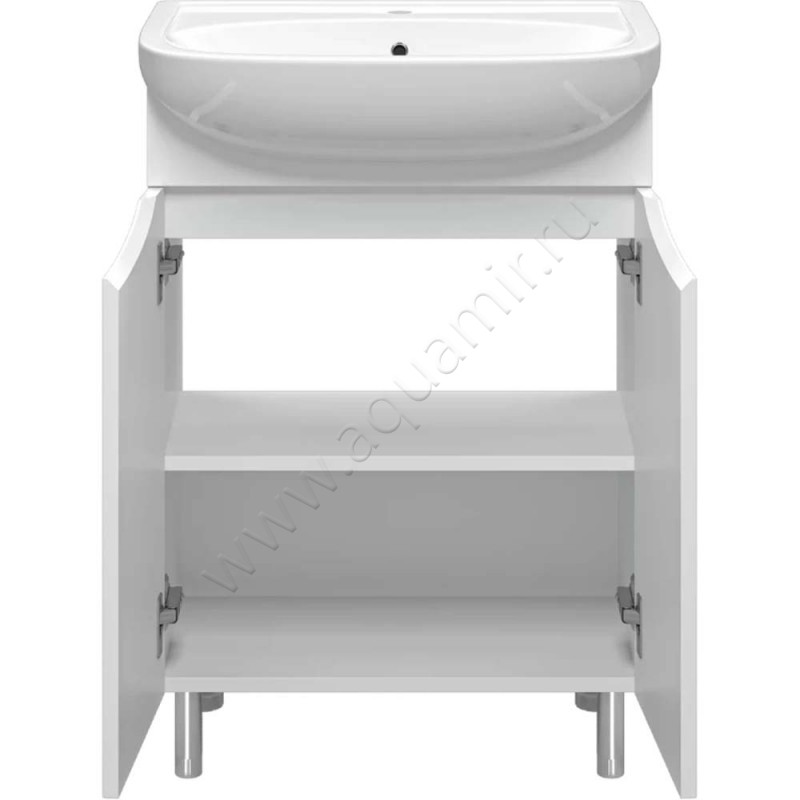 Тумба под раковину Misty Смайл ЭСМА01060031ПР в интерьере