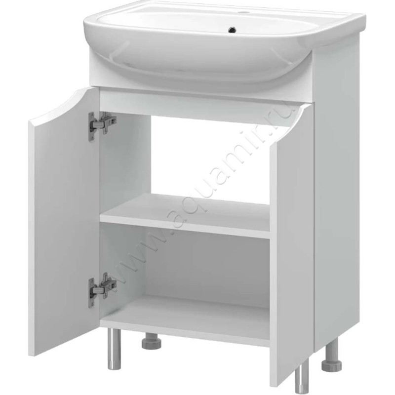 Тумба под раковину Misty Смайл ЭСМА01060031ПР в интерьере