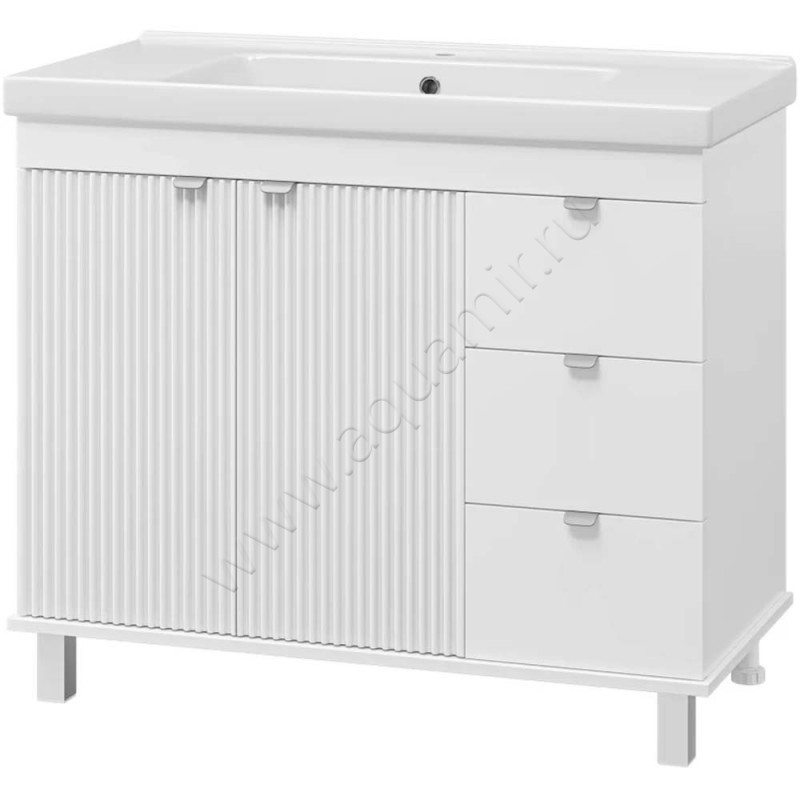 Тумба под раковину Misty Аврора ПАВР061000143Я в интерьере