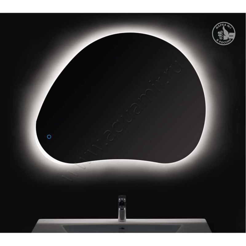 Зеркало с подсветкой Aquaton Венто 1A260902VO010 в интерьере