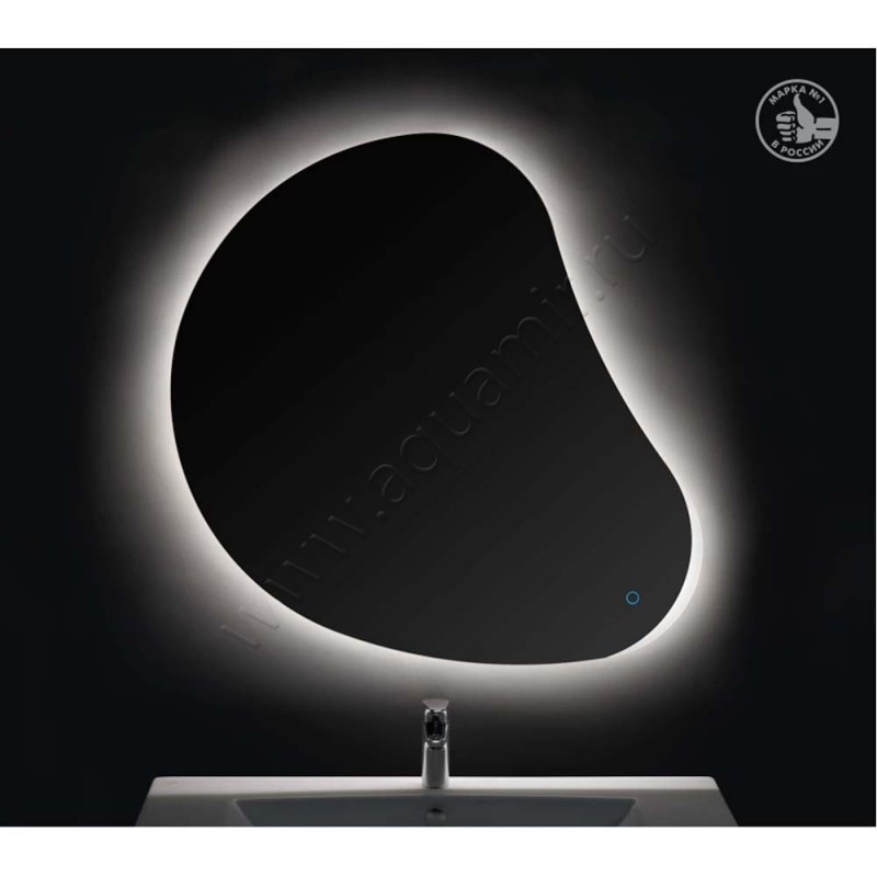 Зеркало с подсветкой Aquaton Венто 1A260902VO010 в интерьере