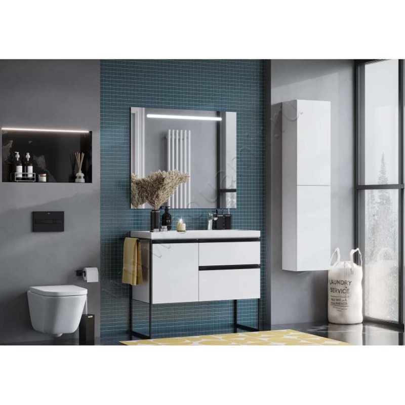 Зеркало с подсветкой Roca Laks ZRU9302809 в интерьере