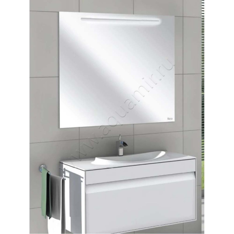 Зеркало с подсветкой Roca Laks ZRU9302809 в интерьере