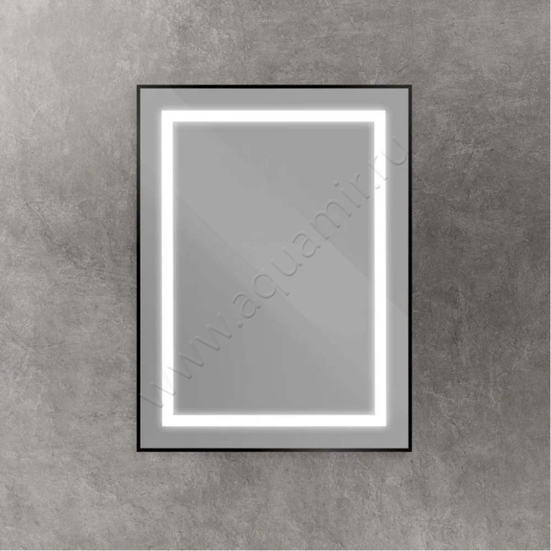 Зеркало с подсветкой BelBagno Kraft SPCKRAFT600800SENSNERO в интерьере