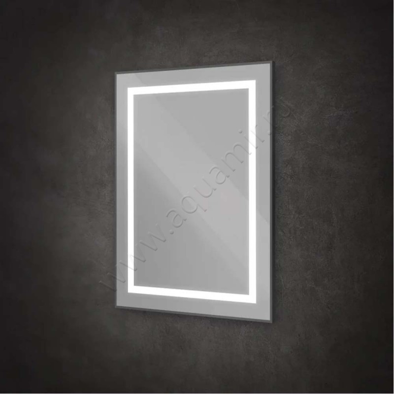 Зеркало с подсветкой BelBagno Kraft SPCKRAFT600800SENSNERO в интерьере