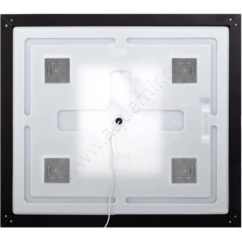 Зеркало с подсветкой BelBagno Kraft SPCKRAFT1200800LEDTCHWARMNERO в интерьере