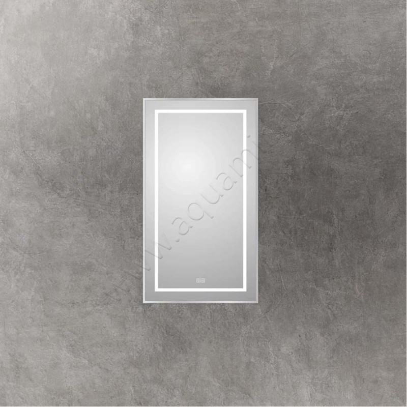 Зеркало с подсветкой BelBagno Kraft SPCKRAFT500900LEDTCHWARM в интерьере