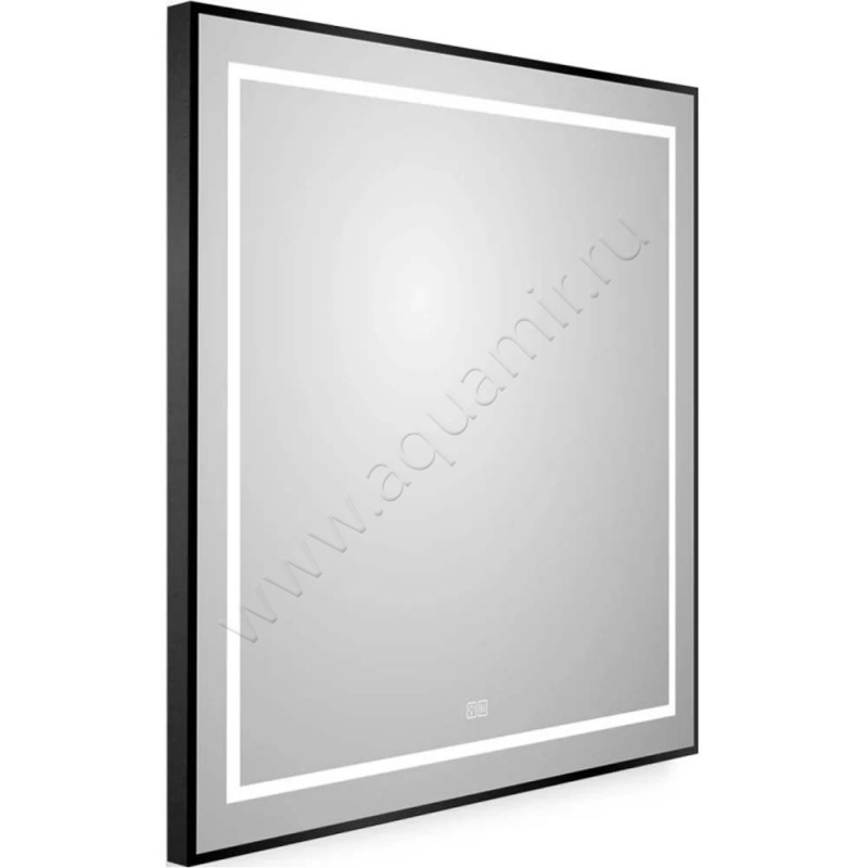 Зеркало с подсветкой BelBagno Kraft SPCKRAFT700800LEDTCHWARMNERO в интерьере